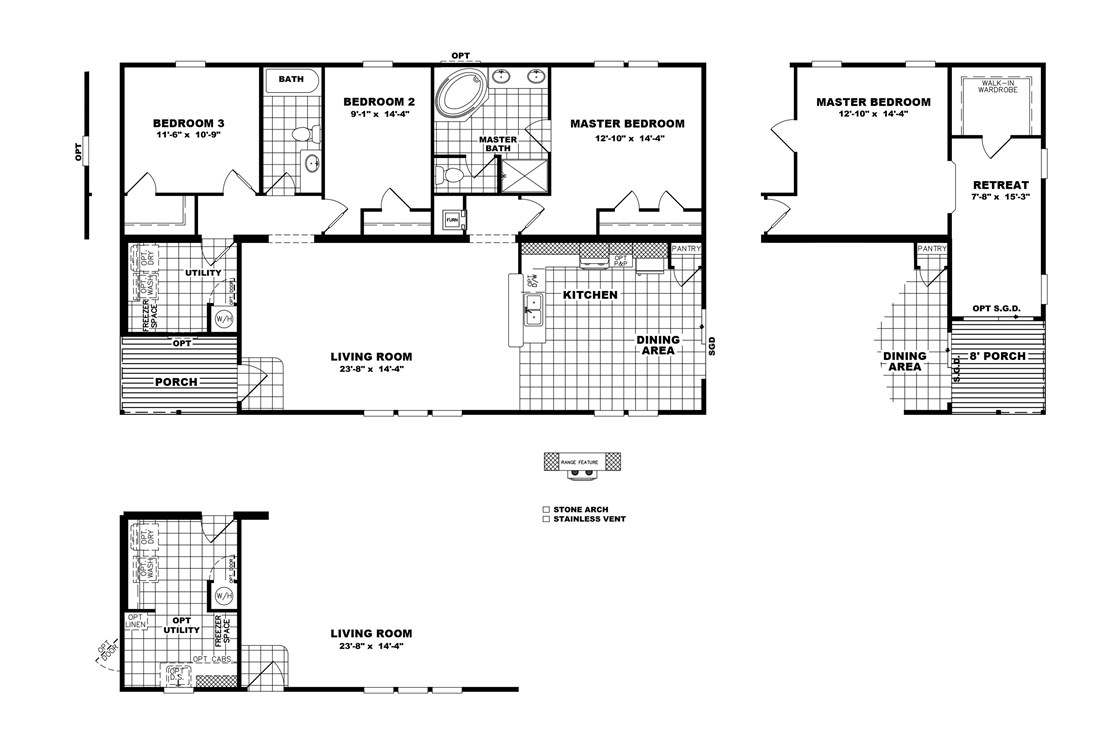 The THE LEXINGTON 32 Floor Plan