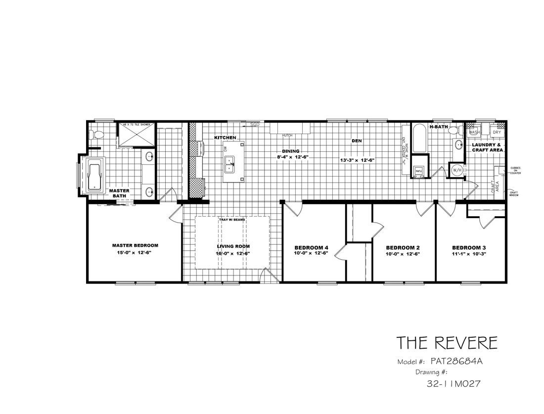 The THE REVERE Floor Plan