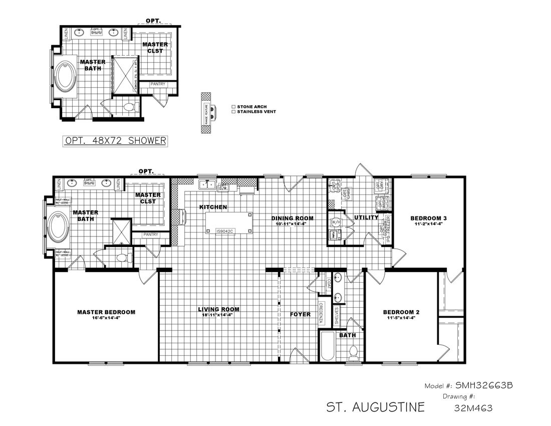 The THE ST AUGUSTINE Floor Plan