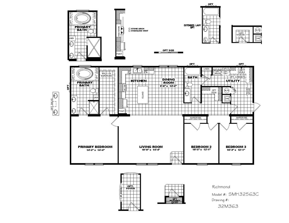 The THE RICHMOND Floor Plan