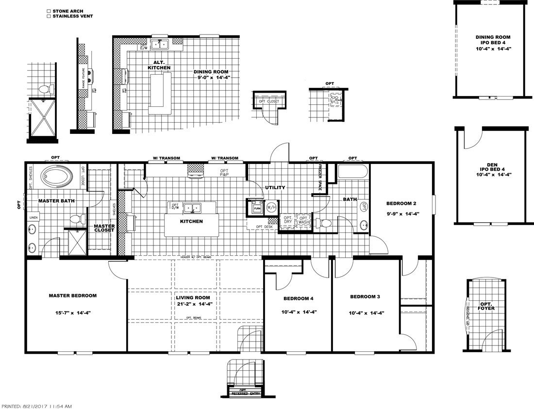 The THE GEORGETOWN Floor Plan