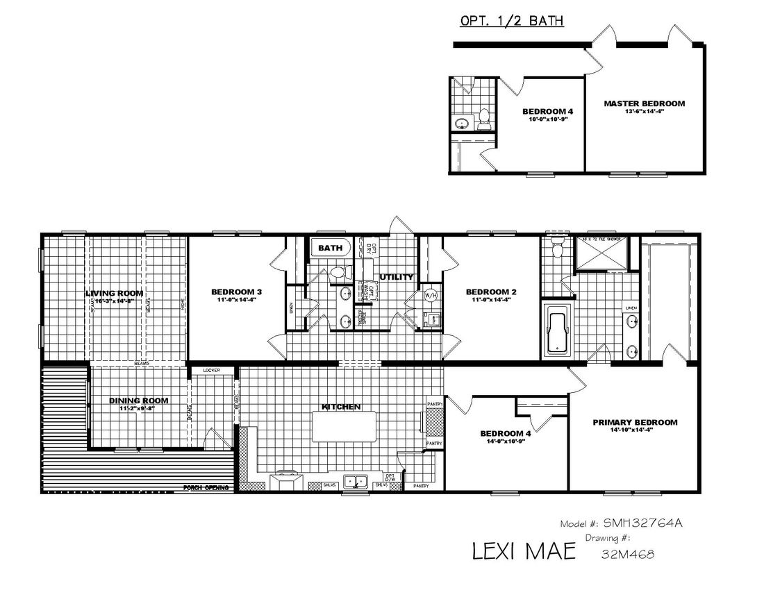 The THE LEXI MAE Floor Plan